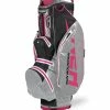 Sun Mountain H2NO Lite Golf Cart Bag - Black/Pink -Bag Shop 2020h2nocartgreyPINK