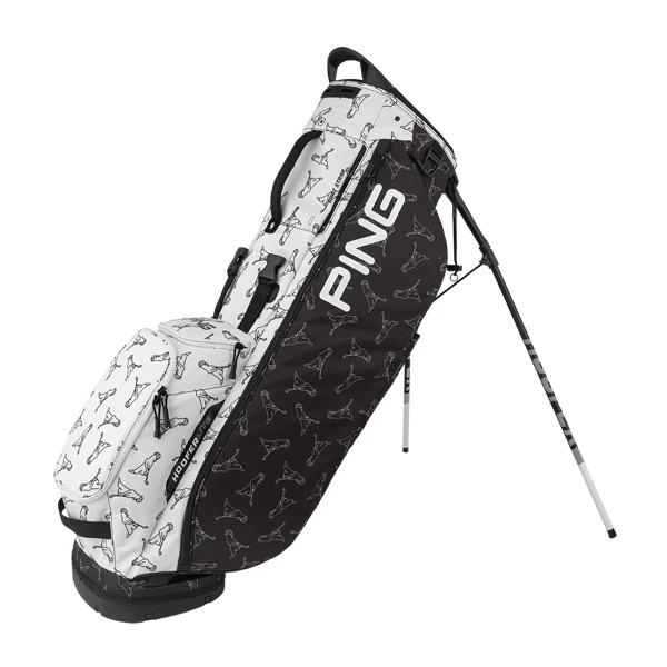 Ping Hoofer Lite Golf Stand Bag - Mr Ping 3 Ping Hoofer Lite Golf Stand Bag - Mr Ping