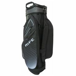 Andrew Morris Golf Rife Waterproof Golf Cart Bag - Black -Bag Shop Rife Waterproof Cart Bag blk 4