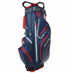 Andrew Morris Golf Rife Waterproof Golf Stand Bag - Navy/Red -Bag Shop Rife Waterproof Stand Bag nvy 4