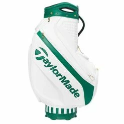 Taylormade 2022 Major Season Opener Golf Tour Staff Bag - White/Green 11 Taylormade 2022 Major Season Opener Golf Tour Staff Bag - White/Green -Bag Shop TM masters 2022 golf staff bag 4