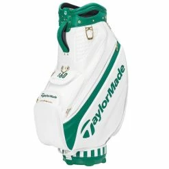 Taylormade 2022 Major Season Opener Golf Tour Staff Bag - White/Green 12 Taylormade 2022 Major Season Opener Golf Tour Staff Bag - White/Green -Bag Shop TM masters 2022 golf staff bag 5