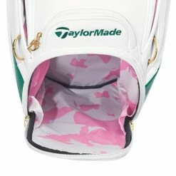 Taylormade 2022 Major Season Opener Golf Tour Staff Bag - White/Green 13 Taylormade 2022 Major Season Opener Golf Tour Staff Bag - White/Green -Bag Shop TM masters 2022 golf staff bag 6