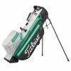 Titleist Players 4 Stadry Golf Stand Bag - Black/Grey/Green -Bag Shop Titleist 2022 Players 4 Stadry Stand Bag Black Grey Green 1
