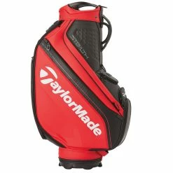 Taylormade Tour Cart Golf Bag - Red/Black -Bag Shop Tour Cart Bag Black Red 4