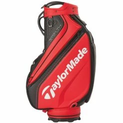 Taylormade Tour Staff Golf Bag - Red/Black -Bag Shop Tour staff Bag Black Red 3