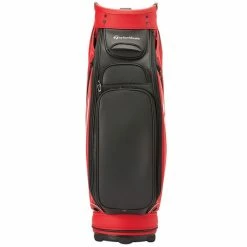 Taylormade Tour Staff Golf Bag - Red/Black -Bag Shop Tour staff Bag Black Red 4
