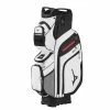 Mizuno BR-D4 Golf Cart Bag - White/Black -Bag Shop brd4 c cart white blk 1