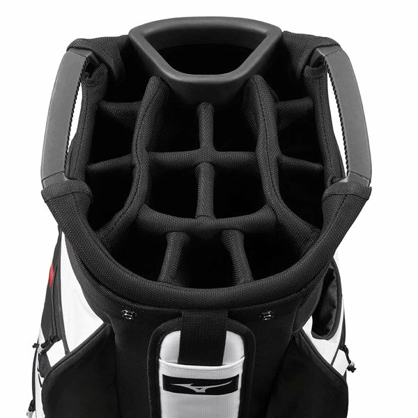 Mizuno BR-D4 Golf Cart Bag - Grey/Navy 4 Mizuno BR-D4 Golf Cart Bag - Grey/Navy - Image 2