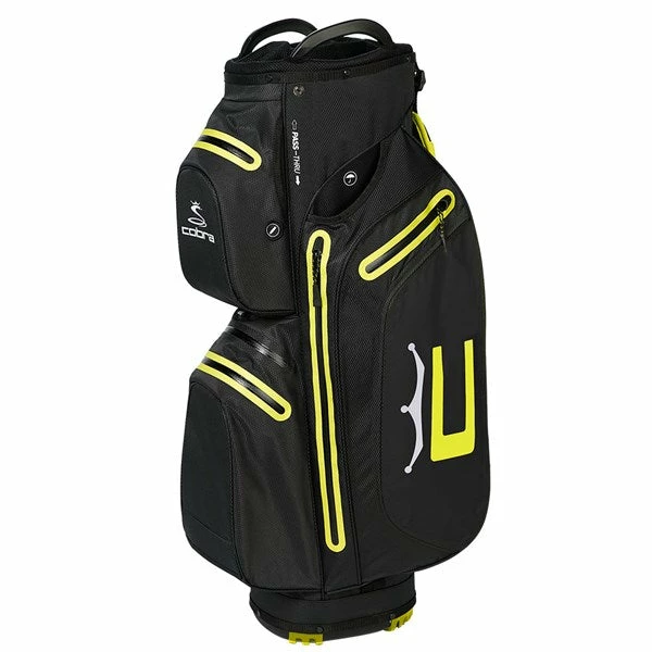 Cobra Ultradry Pro Golf Cart Bag - Black/Yellow 3 Cobra Ultradry Pro Golf Cart Bag - Black/Yellow