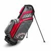 Callaway X Series Golf Stand Bag - Red/Titanium/White -Bag Shop cway xseries stand red grey 1