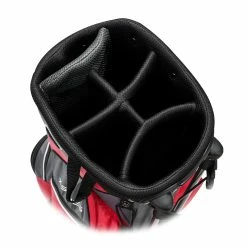 Callaway X Series Golf Stand Bag - Red/Titanium/White -Bag Shop cway xseries stand red grey 2