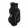 Powakaddy DLX-Lite Golf Cart Bag - Black/Titanium/Blue -Bag Shop dlxlitebagblkblue