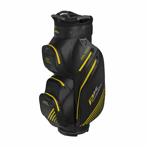 Powakaddy Dri-Tech Golf Cart Bag - Black/Grey/Yellow 3 Powakaddy Dri-Tech Golf Cart Bag - Black/Grey/Yellow