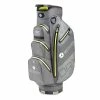 Motocaddy Dry-Series Golf Cart Bag - Charcoal/Lime