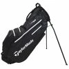 Taylormade 2021 Flextech Waterproof Golf Stand Bag - Black -Bag Shop flextech stand wp black 1