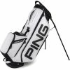 Ping Hoofer Tour Staff Golf Stand Bag - Black/White - Limited Edition 1 Ping Hoofer Tour Staff Golf Stand Bag - Black/White - Limited Edition -Bag Shop hoofertour blkwhite1