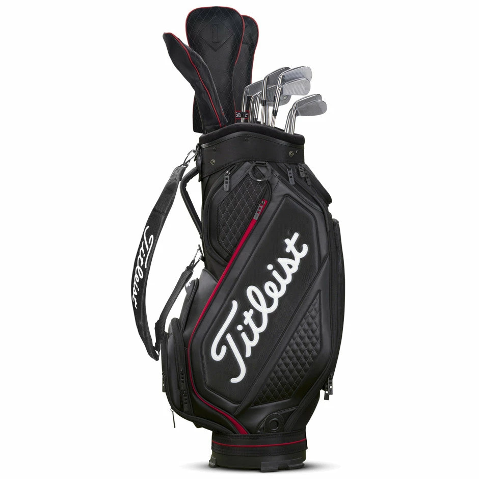 Titleist Jet Black Midsize Golf Cart Bag 4 Titleist Jet Black Midsize Golf Cart Bag - Image 2