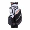 MacGregor Mac 14.0 10" Golf Cart Bag - Silver/Black/Orange -Bag Shop macgregor cart bag 10 sil blk orange 1
