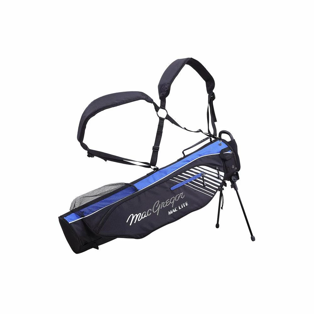 MacGregor Mac 4.0 6.5" Flip Stand Golf Bag - Black/Blue 3 MacGregor Mac 4.0 6.5" Flip Stand Golf Bag - Black/Blue