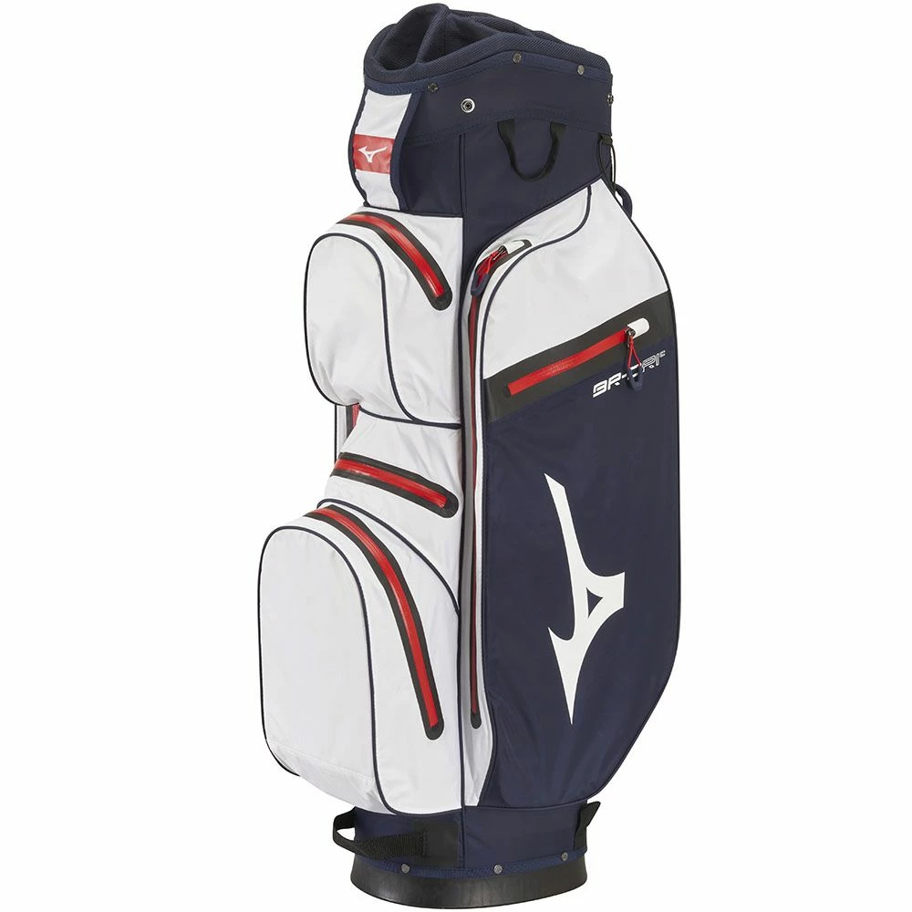 Mizuno BR-DRI Golf Cart Bag - Navy/White 3 Mizuno BR-DRI Golf Cart Bag - Navy/White