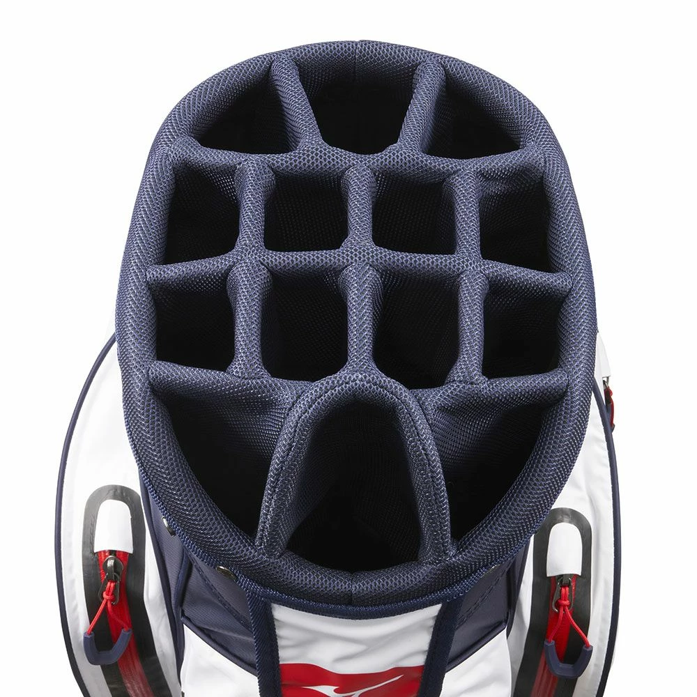 Mizuno BR-DRI Golf Cart Bag - Navy/White 4 Mizuno BR-DRI Golf Cart Bag - Navy/White - Image 2