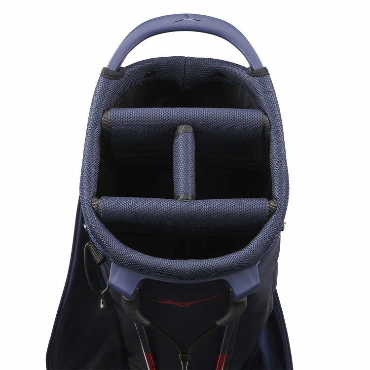 Mizuno BR-DRI Waterproof Golf Stand Bag - Navy/White 4 Mizuno BR-DRI Waterproof Golf Stand Bag - Navy/White - Image 2
