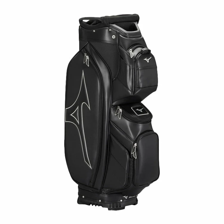 Mizuno Tour Cart Golf Bag - Black 4 Mizuno Tour Cart Golf Bag - Black - Image 2