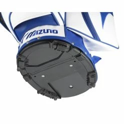 Mizuno Tour Stand Golf Bag - White/Blue -Bag Shop miz tour stand bag 23 white blue 3