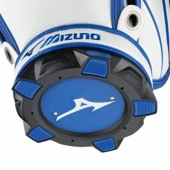 Mizuno Tour Staff Golf Bag - White/Blue -Bag Shop mizuno tourbag white 5
