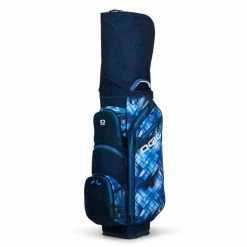 Ogio 2023 All Elements Golf Cart Bag - Blue Hash -Bag Shop ogio allelements cart bag blue hash 3