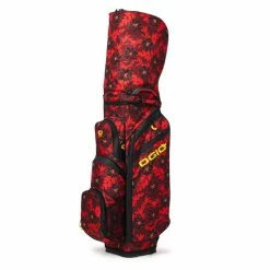 Ogio 2023 All Elements Golf Cart Bag - Red Flower -Bag Shop ogio allelements cart bag red flower 3