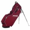 Ping Hoofer Golf Stand Bag - Cardinal/White/Black 2 Ping Hoofer Golf Stand Bag - Cardinal/White/Black -Bag Shop ping hoofer stand cardinal 1