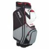 Ping Pioneer Golf Cart Bag - Silver/White/Red -Bag Shop pioneer silver white red