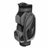 Powakaddy Premium-Edition Golf Cart Bag - Black/Grey/Silver -Bag Shop premiumblksilver