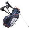 Taylormade 8.0 Pro Golf Stand Bag - Navy/White/Red -Bag Shop pro stand 8 blk navy blue1