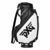 PXG 2020 Golf Tour Staff Bag - Black/White 2 PXG 2020 Golf Tour Staff Bag - Black/White -Bag Shop pxg tour bag black and white side