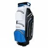 Taylormade 2021 StormDry Waterproof Golf Cart Bag - Black/White/Blue -Bag Shop sim2 stormdry cart 1