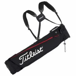 Titleist Tileist Sunday Carry Golf Pencil Bag - Black/Red -Bag Shop sundaycarry20blkred3