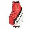 Taylormade 2023 Tour Cart Golf Bag - Red/White -Bag Shop taylormade 23 tour cart bag red white 1