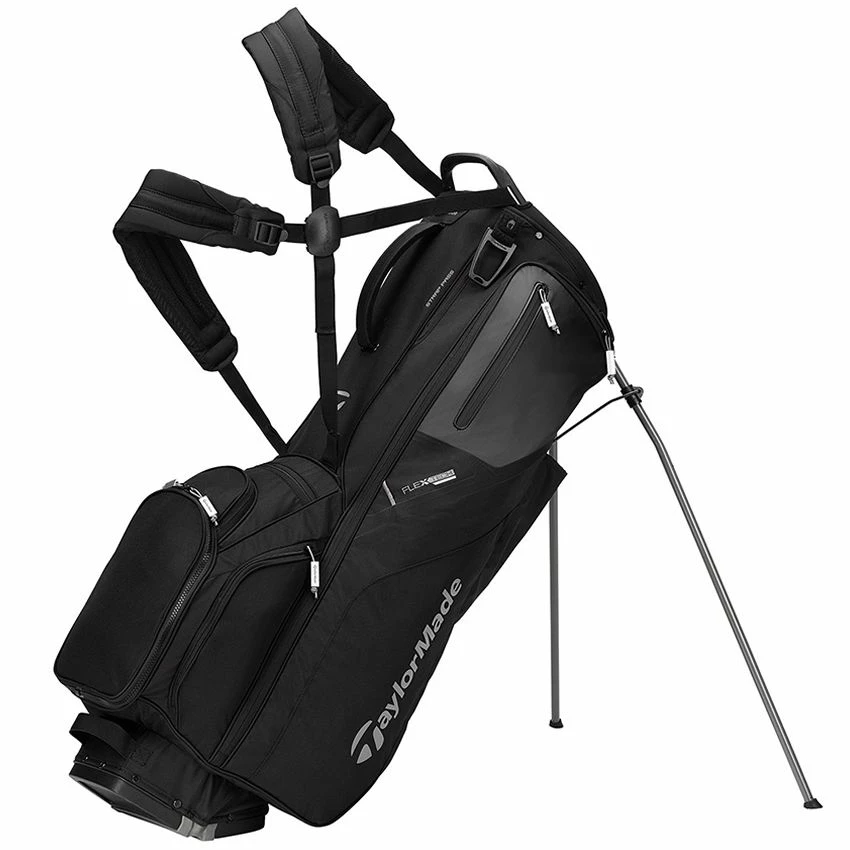 Taylormade Flextech Golf Stand Bag - Black/Slate 3 Taylormade Flextech Golf Stand Bag - Black/Slate