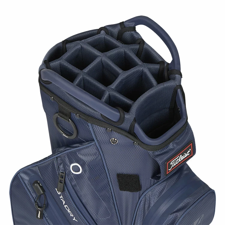 Titleist 2023 Cart 14 Stadry Golf Cart Bag - Navy 4 Titleist 2023 Cart 14 Stadry Golf Cart Bag - Navy - Image 2