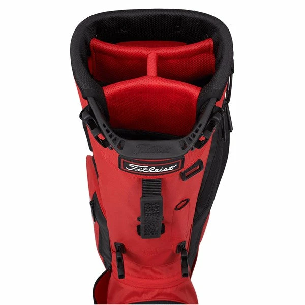 Titleist Players 4 Golf Stand Bag - Red/Black 4 Titleist Players 4 Golf Stand Bag - Red/Black - Image 2