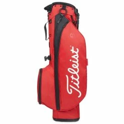 Titleist Players 4 Golf Stand Bag - Red/Black 7 Titleist Players 4 Golf Stand Bag - Red/Black -Bag Shop titleist players4 stand red blk 3
