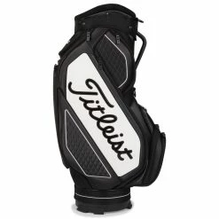 Titleist Tour Series Midsize Golf Cart Bag - Black/White 6 Titleist Tour Series Midsize Golf Cart Bag - Black/White -Bag Shop titleist tour series midsize cart blk whi 2