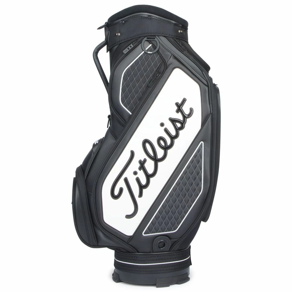 Titleist Tour Series Midsize Golf Cart Bag - Black/White 5 Titleist Tour Series Midsize Golf Cart Bag - Black/White - Image 3