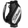 Titleist Tour Series Staff Tour Golf Bag - Black/White -Bag Shop titleist tour series staff cart blk whi 1