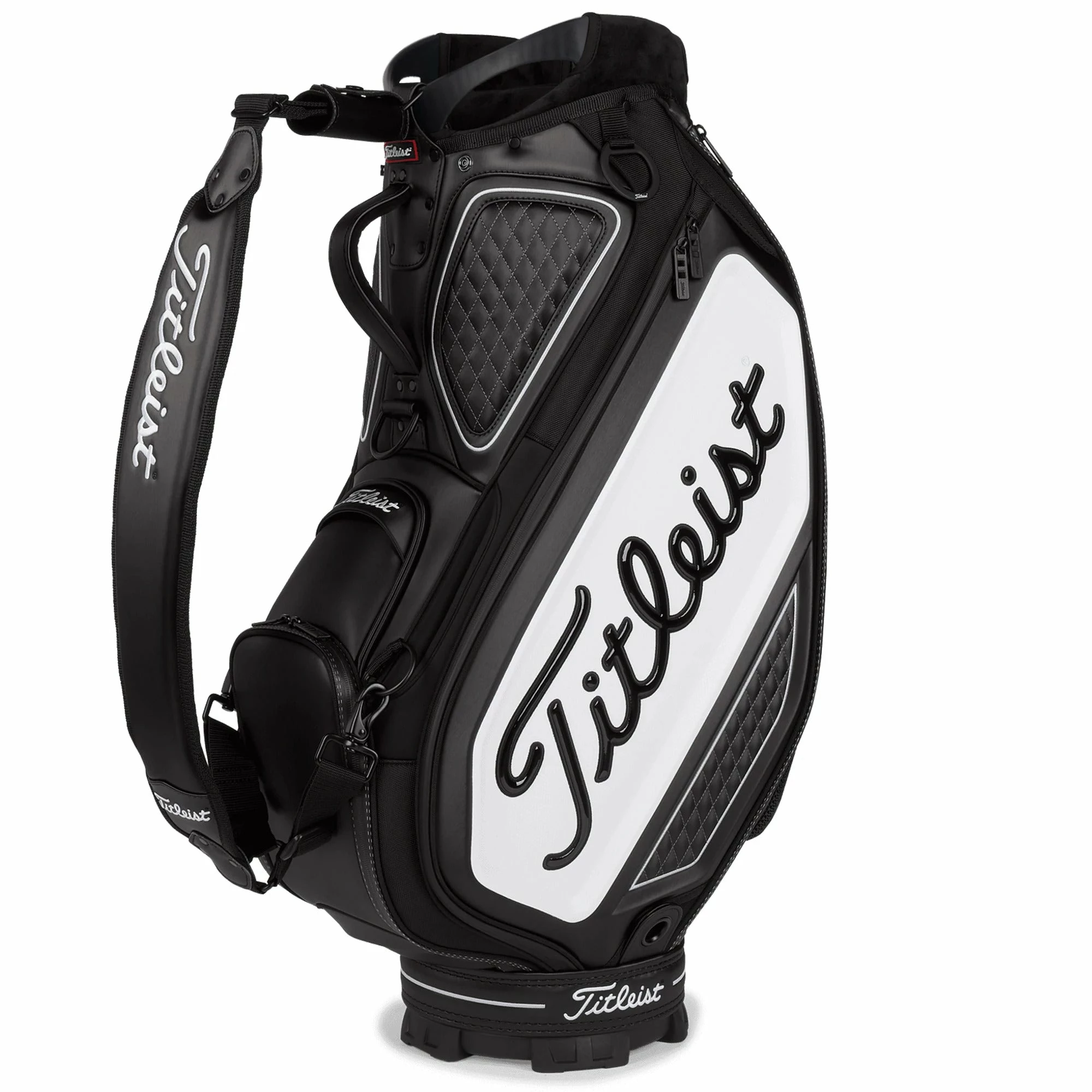 Titleist Tour Series Staff Tour Golf Bag - Black/White 3 Titleist Tour Series Staff Tour Golf Bag - Black/White