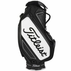 Titleist Tour Series Staff Tour Golf Bag - Black/White 8 Titleist Tour Series Staff Tour Golf Bag - Black/White -Bag Shop titleist tour series staff cart blk whi 3