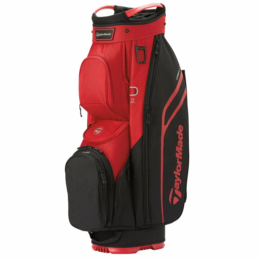 Taylormade Cart Lite Golf Bag - Red/Black 3 Taylormade Cart Lite Golf Bag - Red/Black